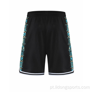 Shorts de basquete da moda masculino shorts esportivos de verão
